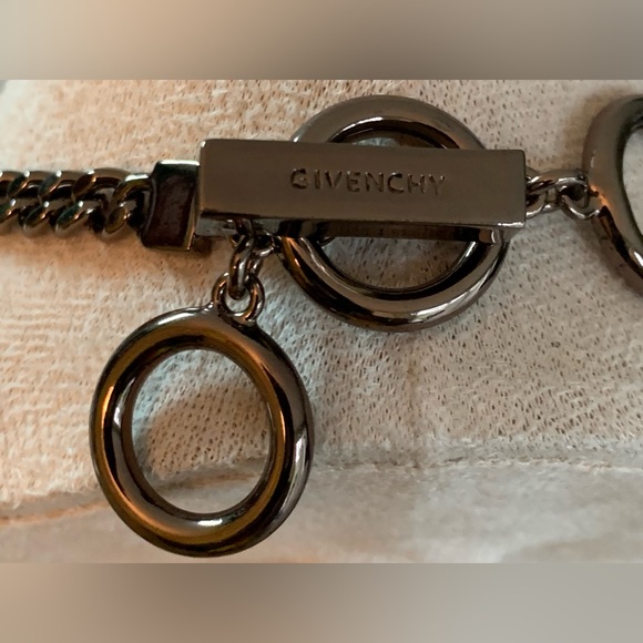 Givenchy Bronze Tone Faux Pearls and Rhinestones Necklace and Earring Set - Picture 10 of 10